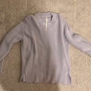 Lululemon Athletica Light Purple Crew Neck Sweater